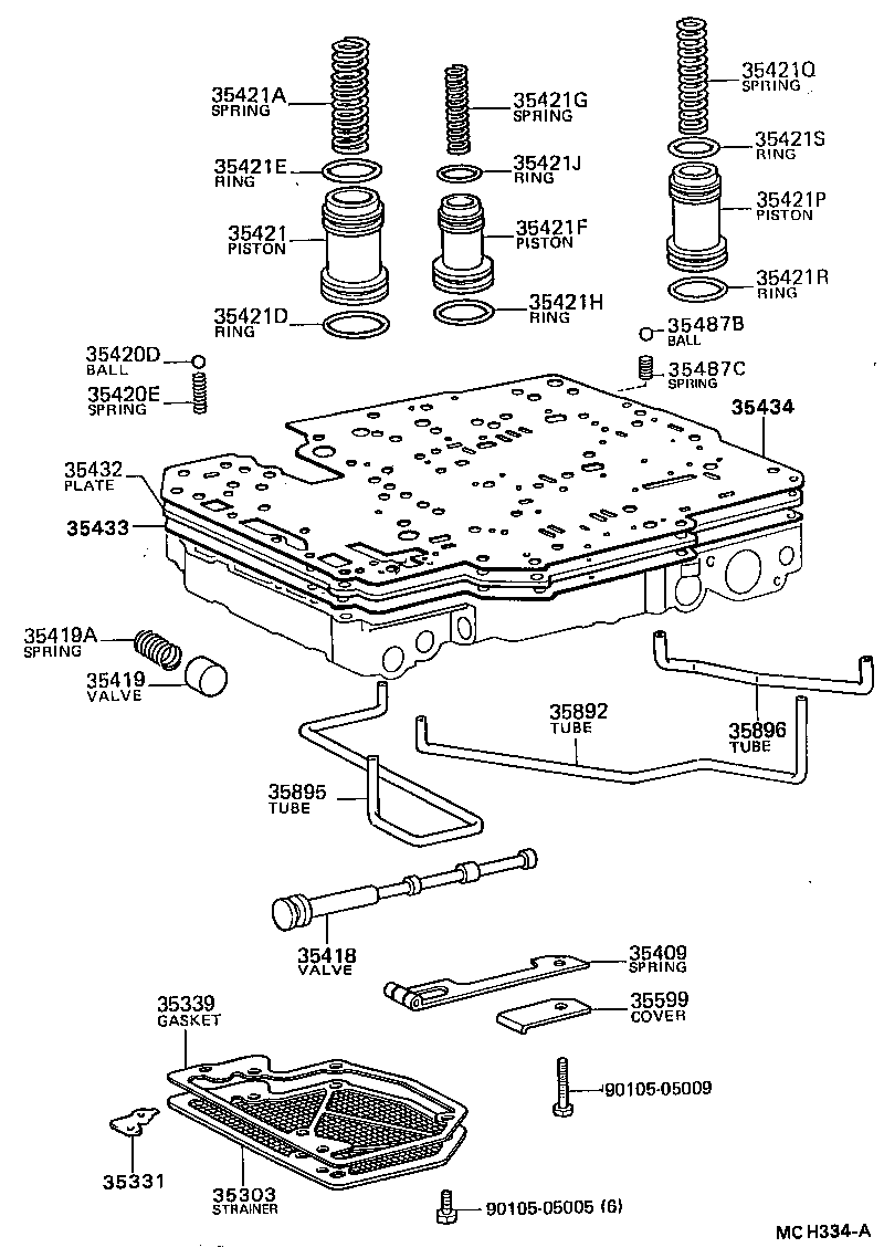 35420-22200 BODY ASSY, LOWER VALVE product image