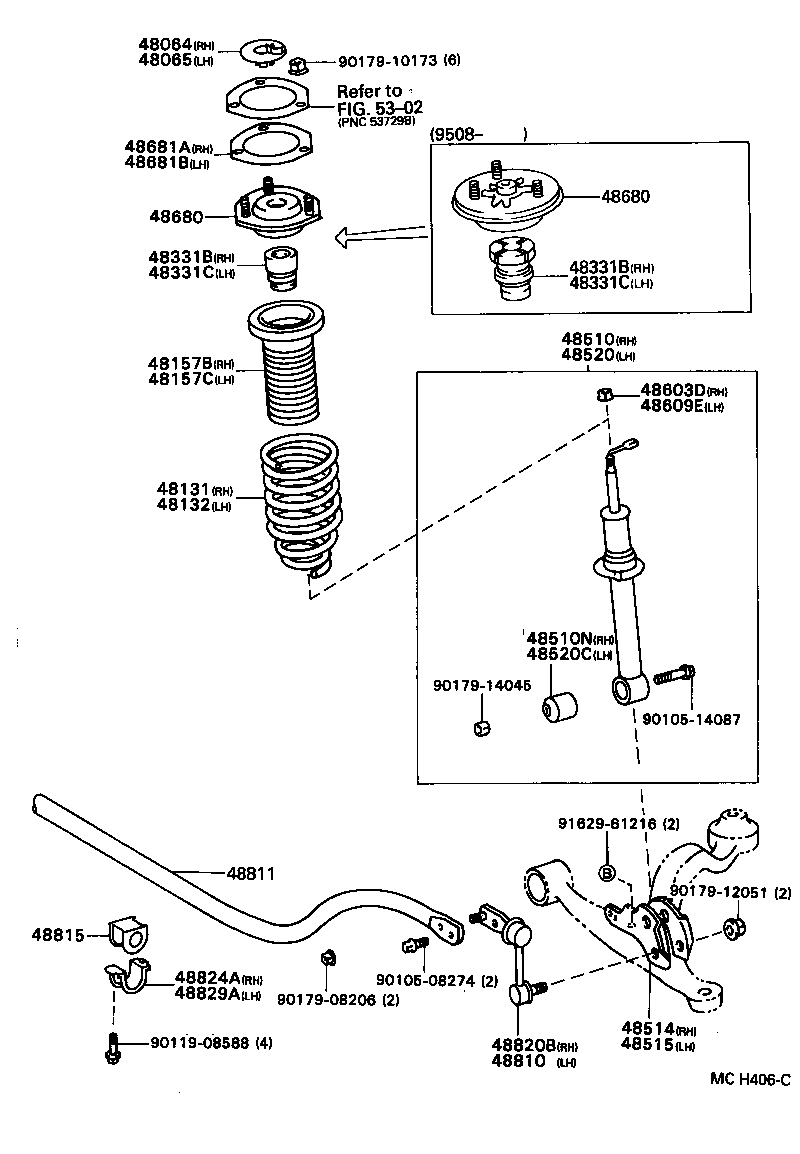 48131-3A190 SPRING, FRONT COIL, LH product image