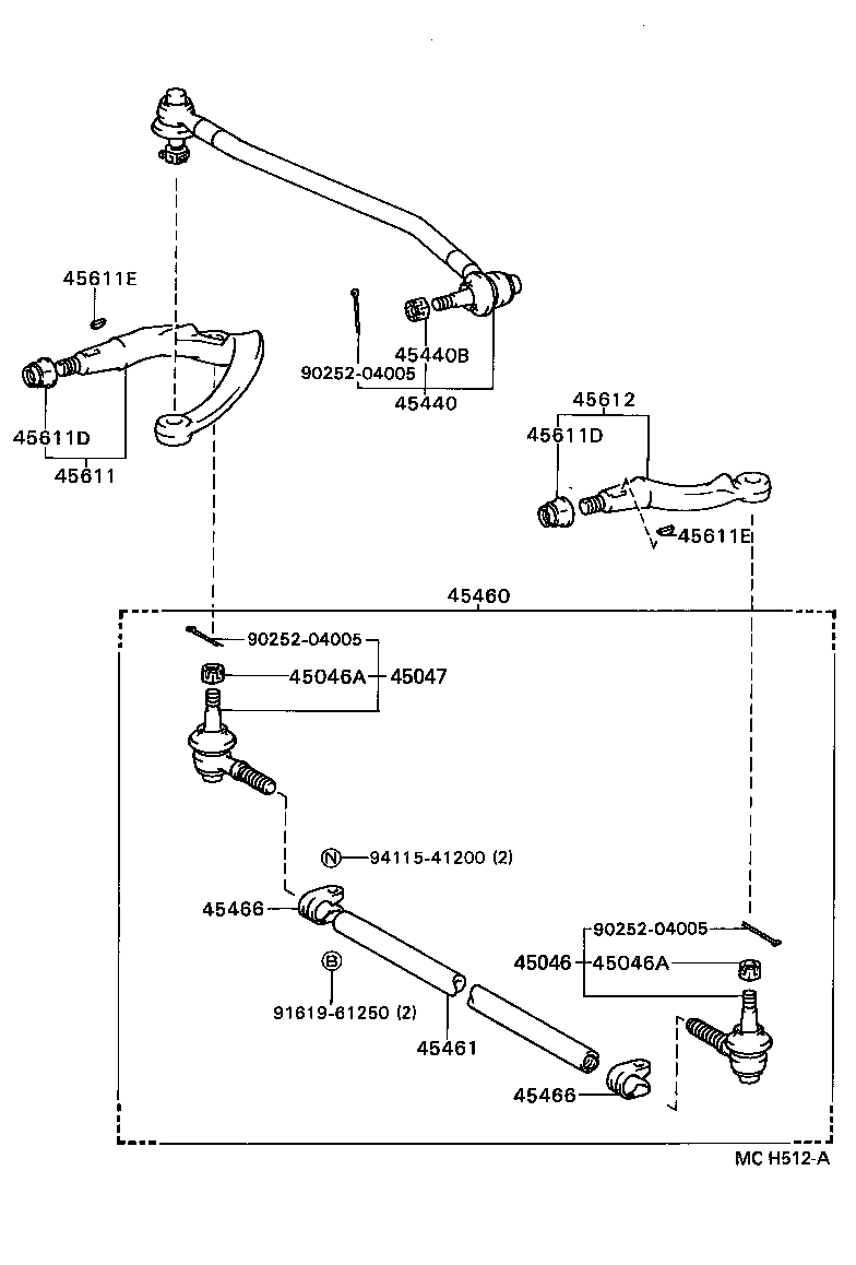 44110-36231 GEAR ASSY, POWER STEERING product image