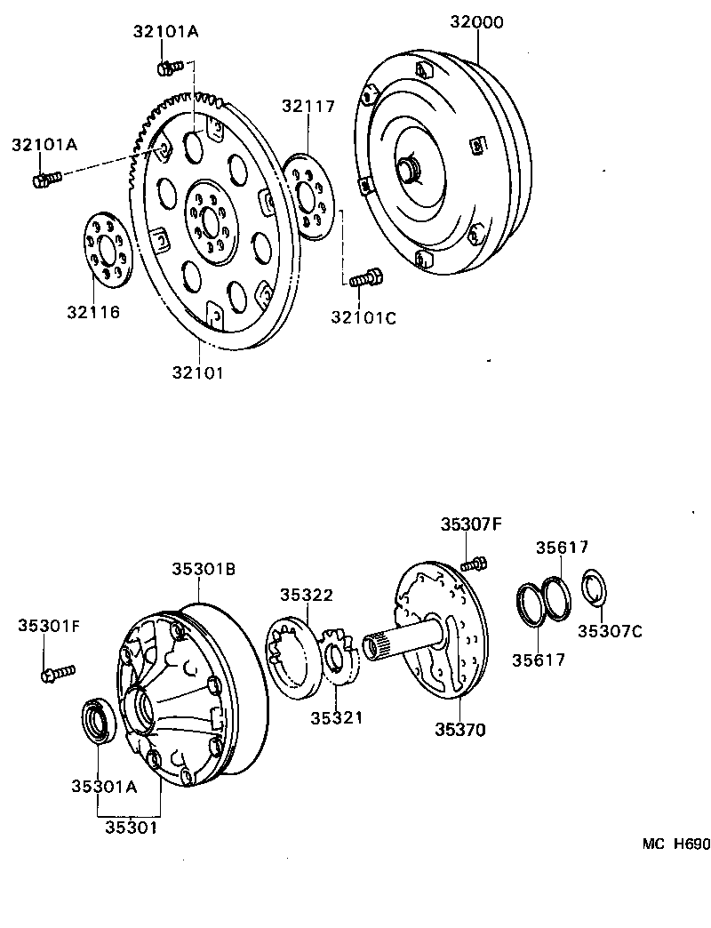 32000-50010 CONVERTER ASSY, TORQUE product image