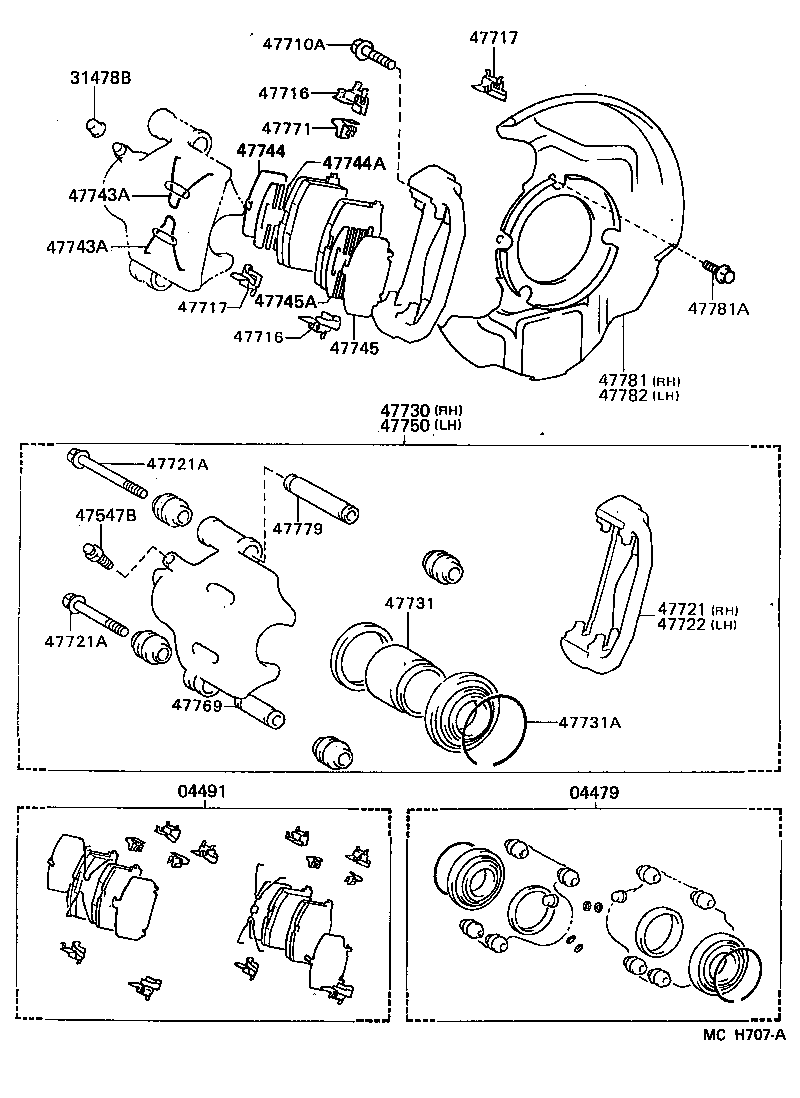 Toyota 47547-03010 PLUG, BLEEDER(FOR FRONT DISC BRAKE)