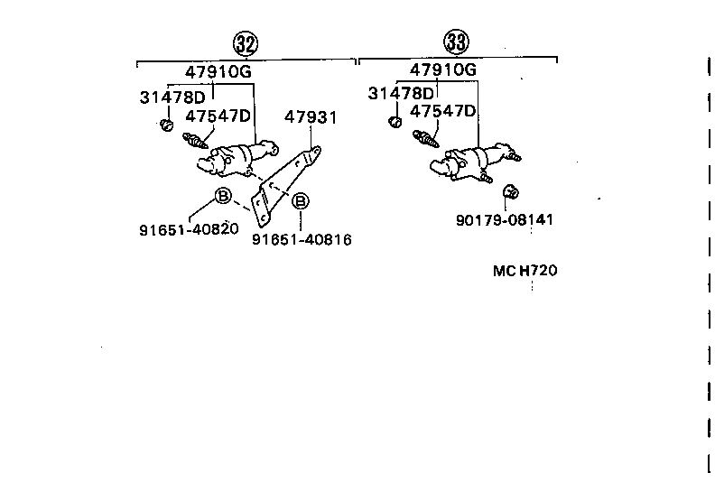 44553-36010 TUBE, BRAKE ACTUATOR, NO.3 product image
