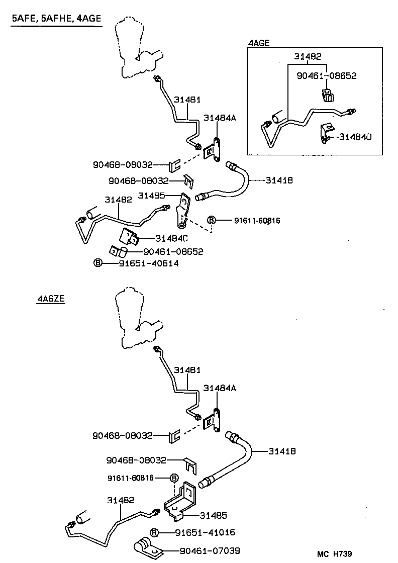 31310-12020 PEDAL SUB-ASSY, CLUTCH product image