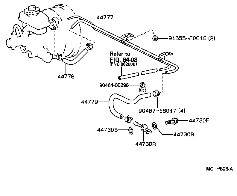44610-30630 BOOSTER ASSY, BRAKE product image