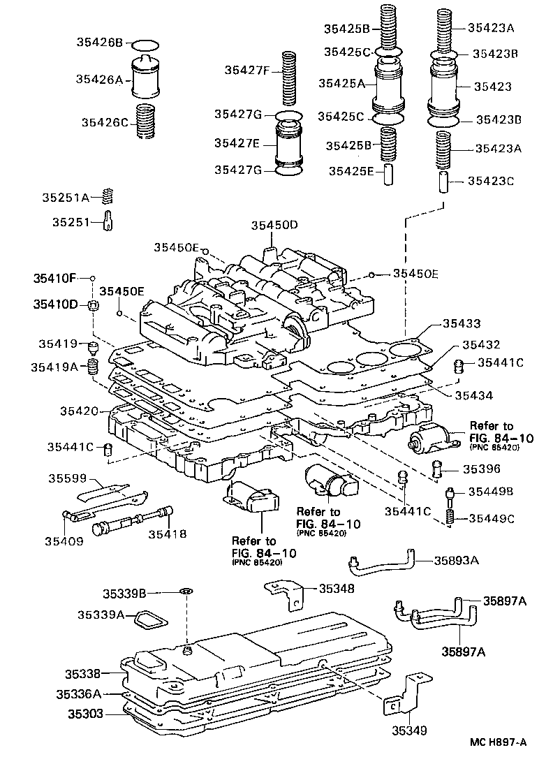35410-35371 BODY ASSY, TRANSMISSION VALVE product image