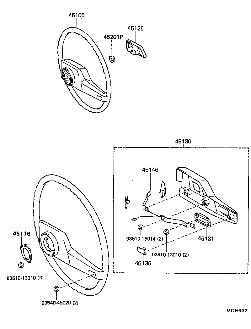 45130-27090-B0 BUTTON ASSY, HORN product image