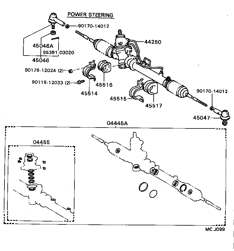 44211-33010 HOUSING, CONTROL VALVE product image