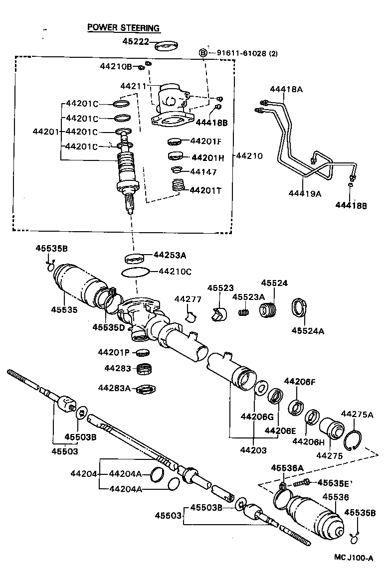 44211-33010 HOUSING, CONTROL VALVE product image