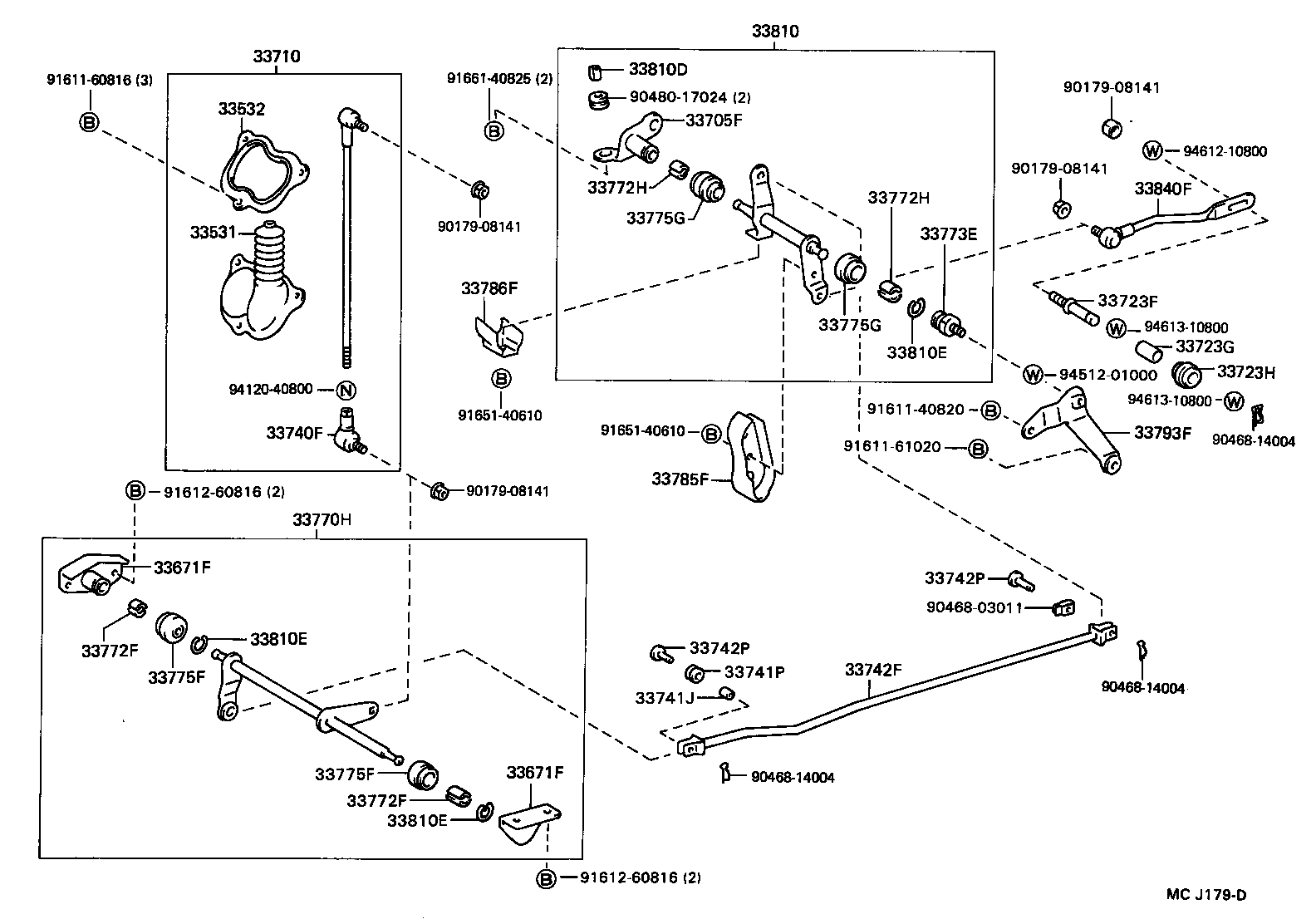33635-26040 GUIDE, WIRE (FOR SHIFT LEVER) product image
