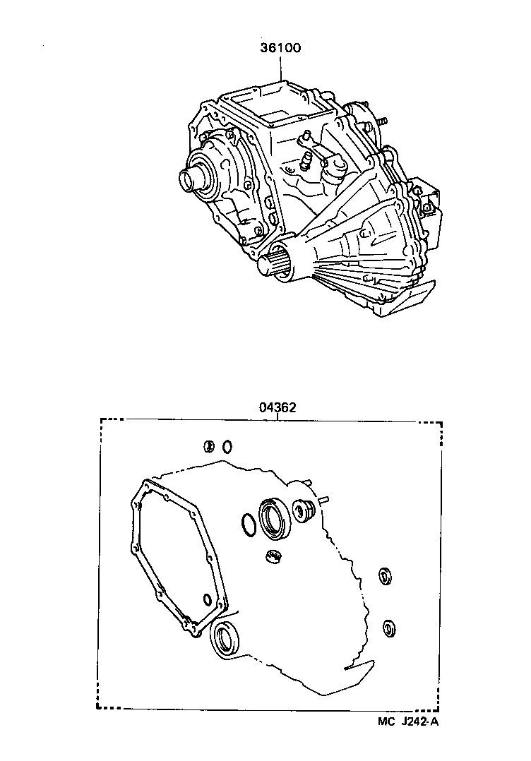 36100-26090 TRANSFER ASSY product image