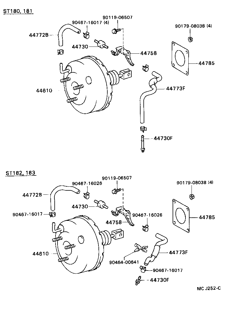 44610-2B490 BOOSTER ASSY, BRAKE product image