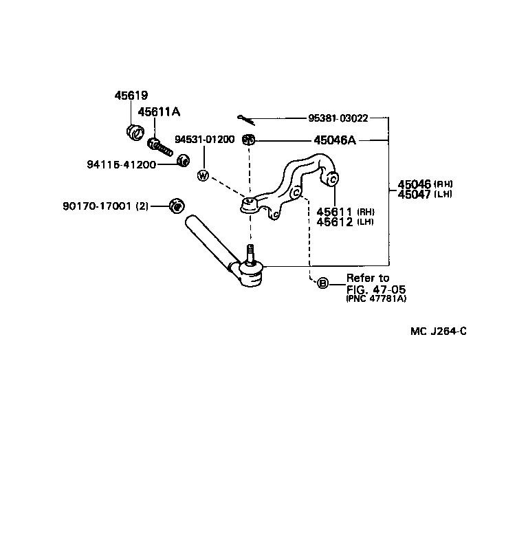 44203-26080 HOUSING SUB-ASSY, POWER STEERING RACK product image