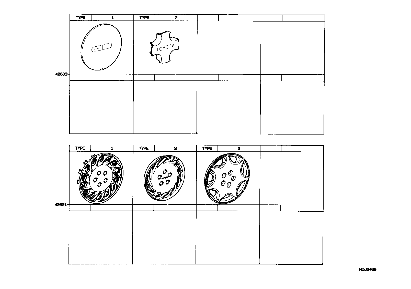 42602-20150 CAP, WHEEL product image