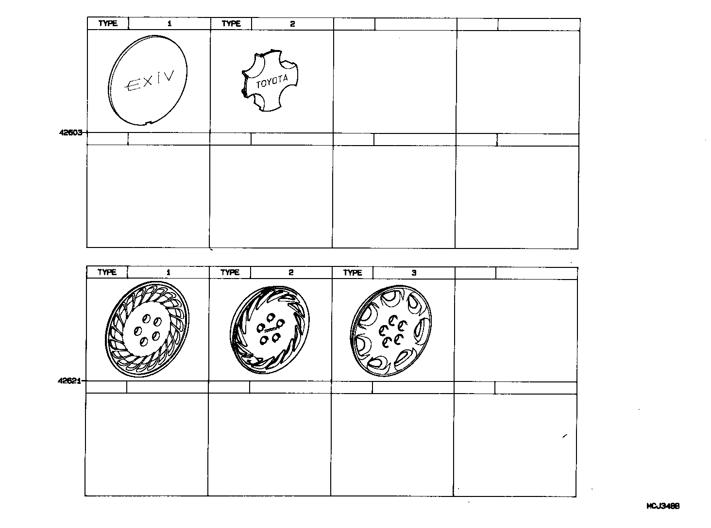 42602-20140 CAP, WHEEL product image