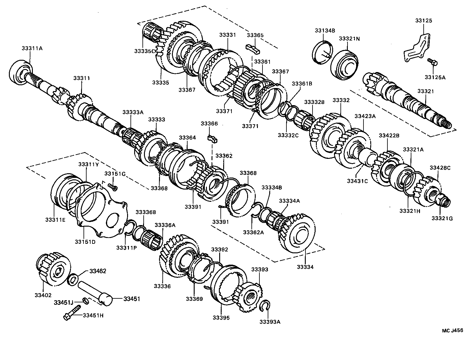 33034-20060 GEAR, 3RD product image