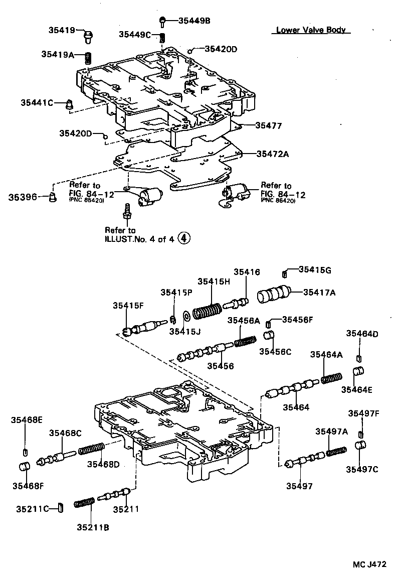 90501-19004 SPRING, COMPRESSION (FOR C-0 ACCUMULATOR PISTON) product image