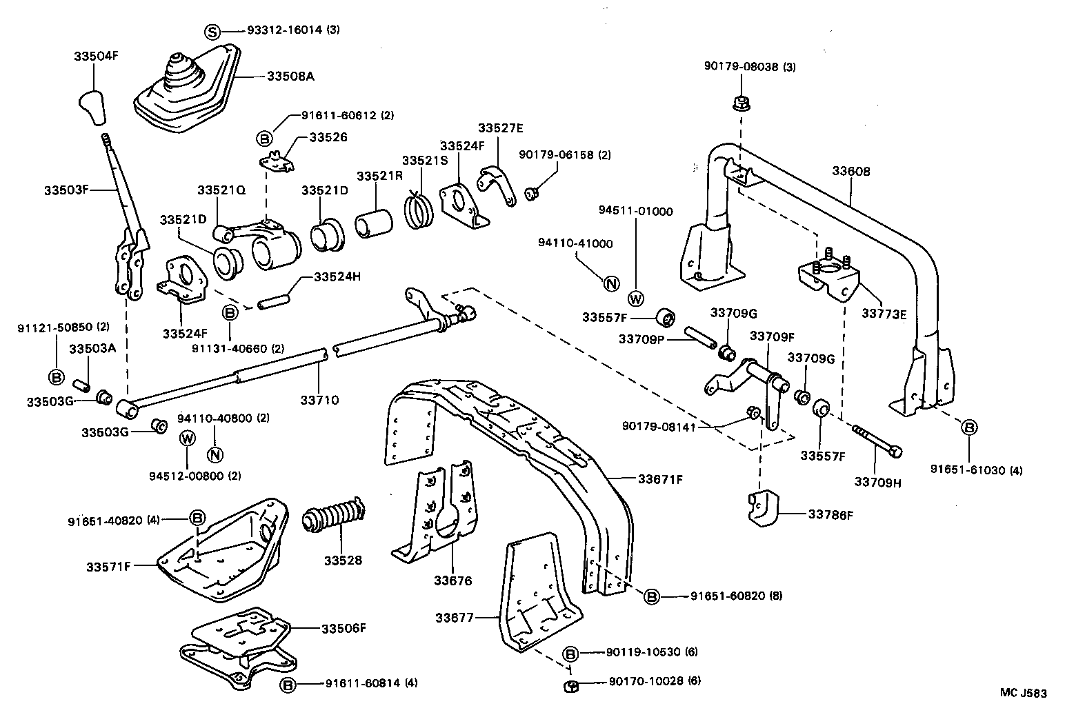33508-36050 BOOT SUB-ASSY, DUST (FOR FLOOR 3HIFT) product image