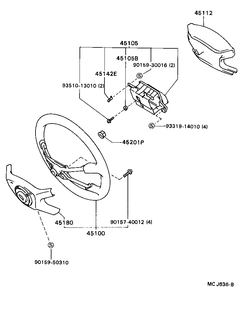 45105-20360 PLATE SUB-ASSY, HORN BUTTON CONTACT, NO.1 product image