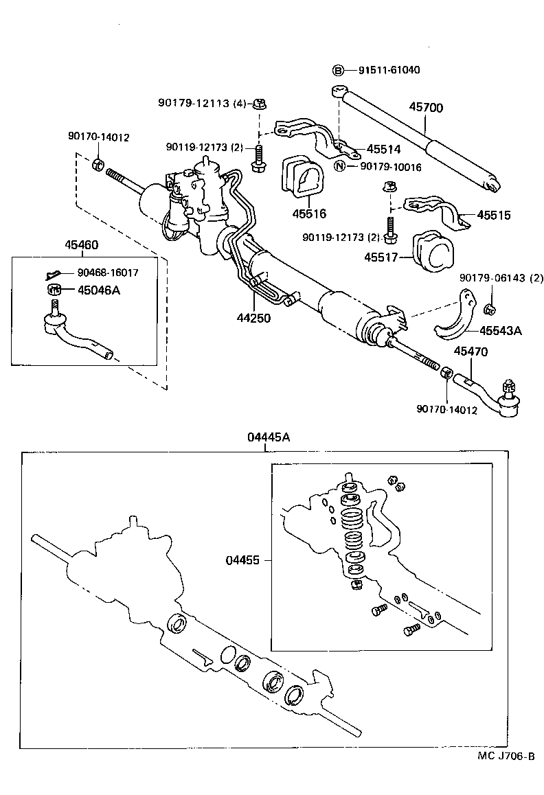 44210-50060 VALVE ASSY, POWER STEERING CONTROL product image