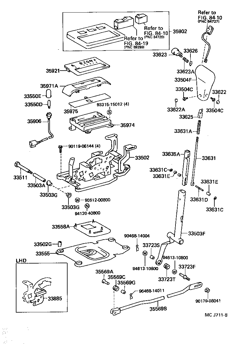 35902-50030 COVER SUB-ASSY, POSITION INDICATOR HOUSING product image