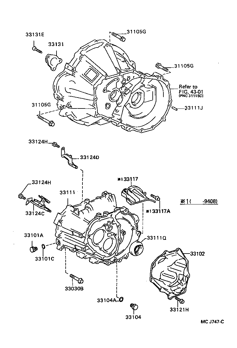 90119-12063 BOLT(FOR TRANSAXLE CASE & ENGINE SETTING) product image