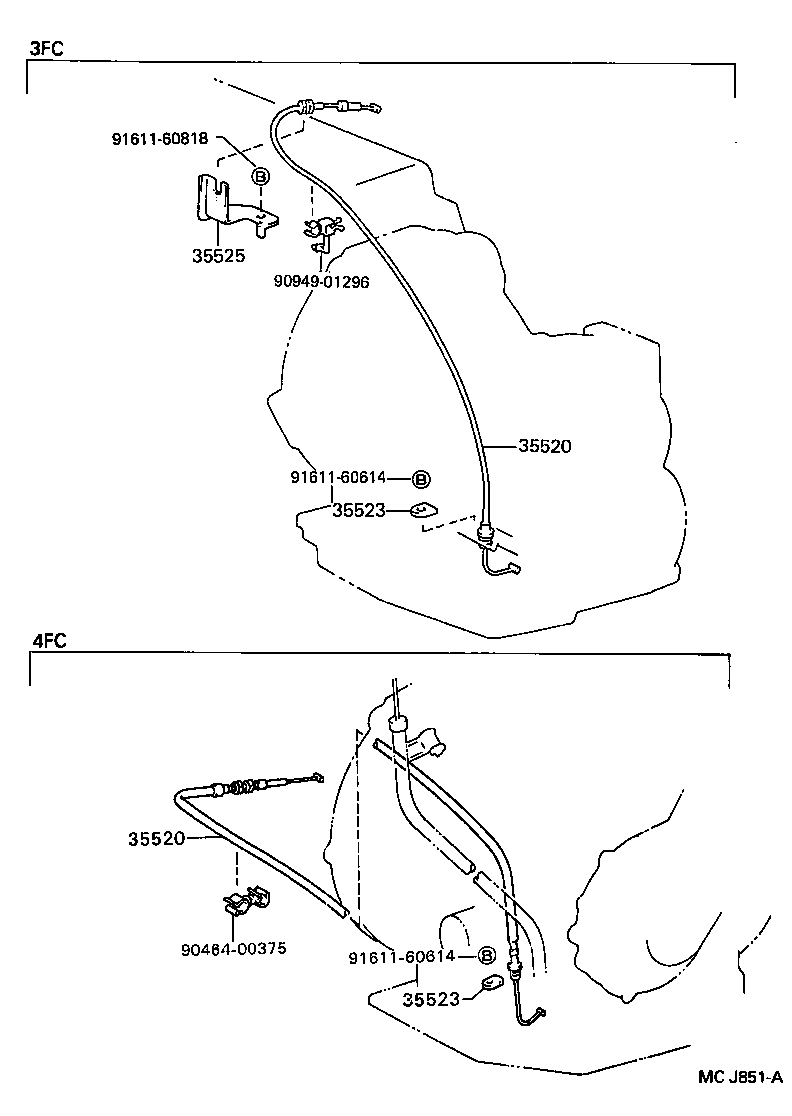 35520-10060 CABLE ASSY, THROTTLE product image