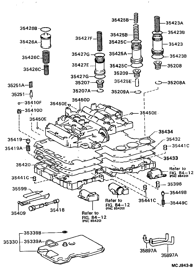 35420-22200 BODY ASSY, LOWER VALVE product image