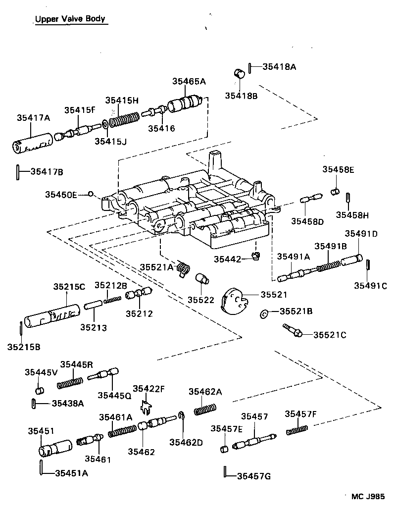 35196-21020 CLAMP, TRANSAXLE APPLY TUBE, NO.2 product image
