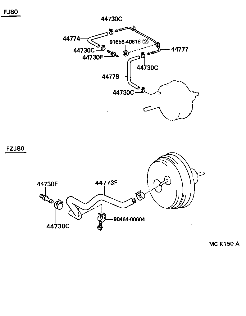 Toyota 44610-60792 BOOSTER ASSY, BRAKE