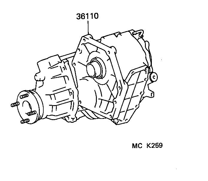 36110-6B510 TRANSFER ASSY product image