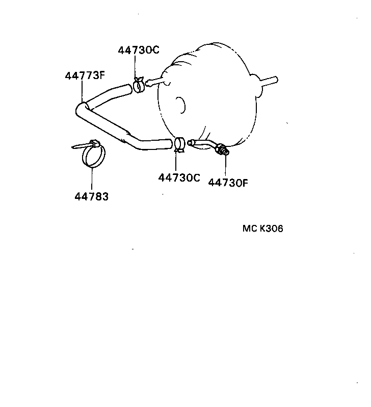 44610-3D520 BOOSTER ASSY, BRAKE product image