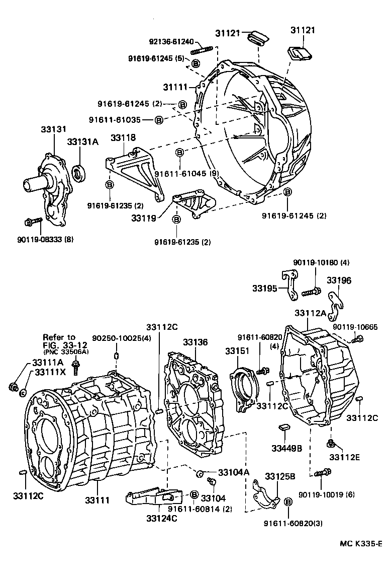 33124-60020 PIPE, OIL RECEIVER, NO.1(MTM) product image