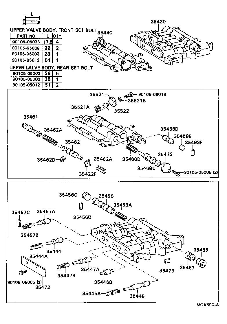 35420-28110 BODY ASSY, LOWER VALVE product image