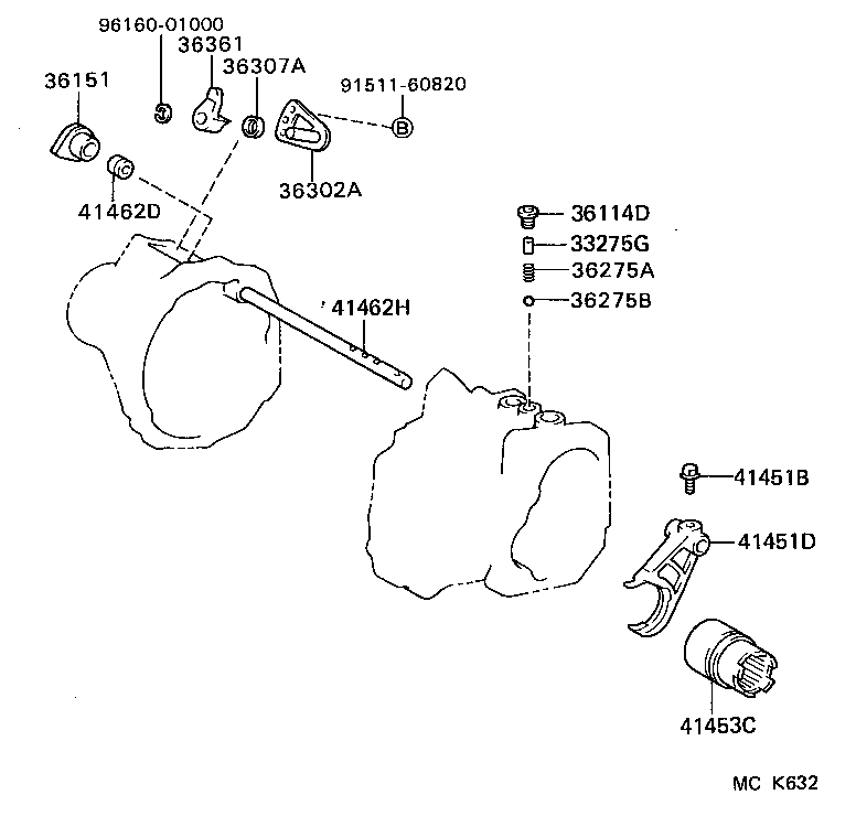 90501-14110 SPRING, COMPRESSION (FOR SHIFT DETENT BALL) product image