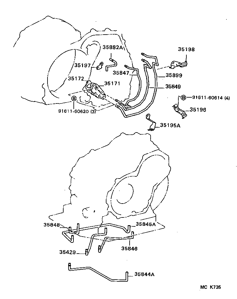35410-18020 BODY ASSY, TRANSMISSION VALVE product image