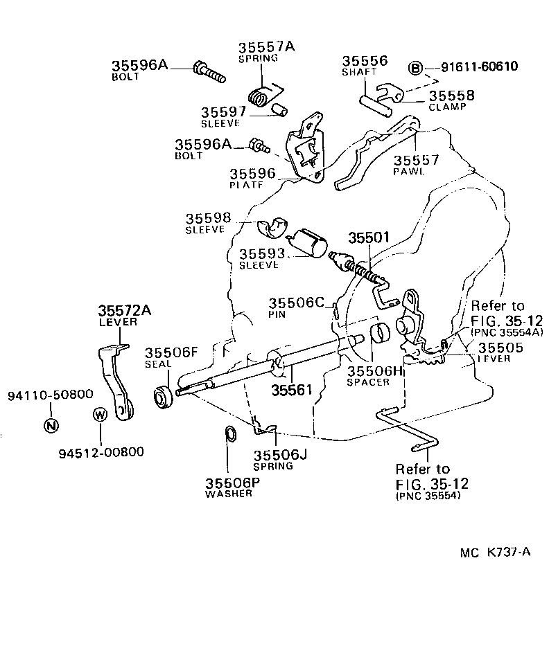 35520-18010 CABLE ASSY, THROTTLE product image