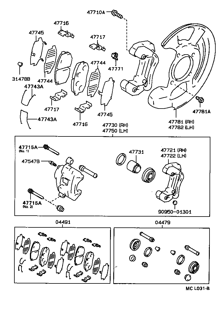 47704-22030 COVER, DISC BRAKE DUST, FRONT LH product image