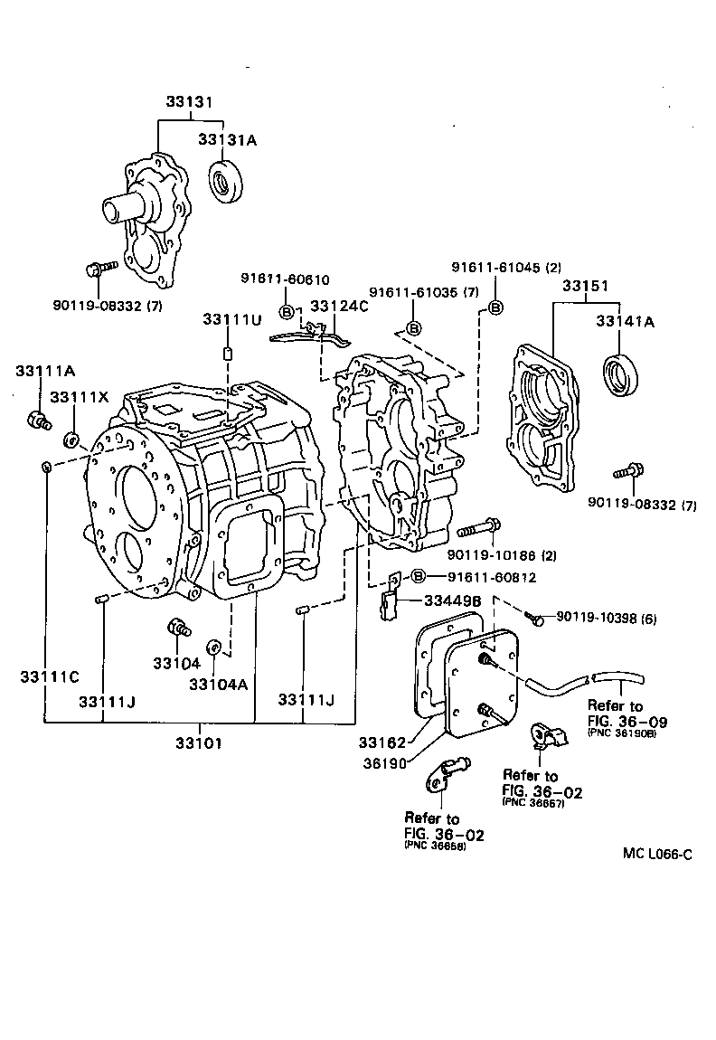 31111-36270 HOUSING, CLUTCH product image