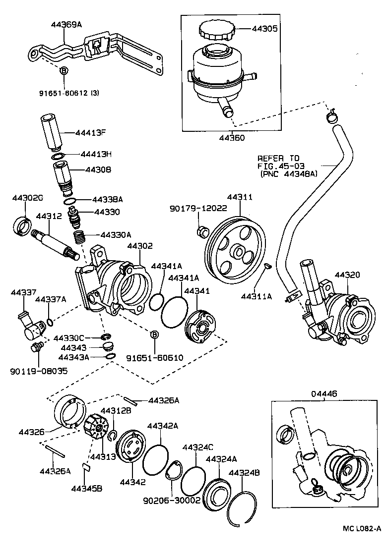 44320-16170 PUMP ASSY, VANE product image