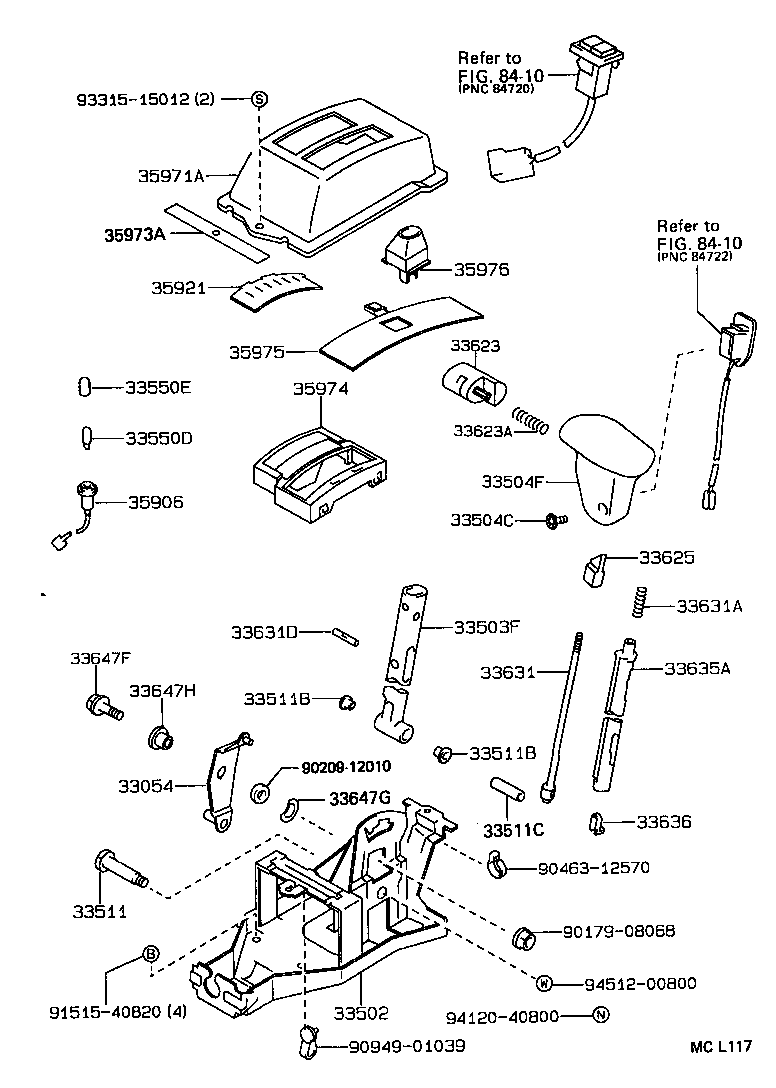 35975-12181-B0 COVER, SLIDE (FOR POSITION INDICATOR) product image