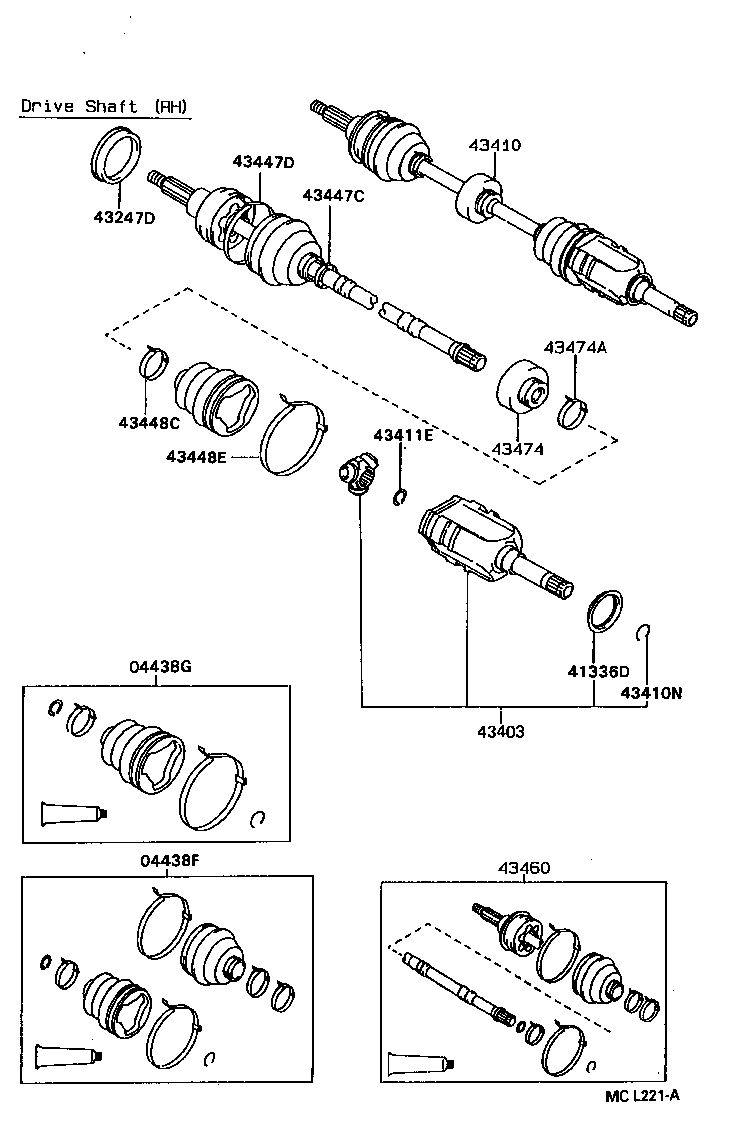 Toyota 42345-16040 CLAMP, NO.2 (FOR FRONT AXLE INBOARD JOINT BOOT RH)