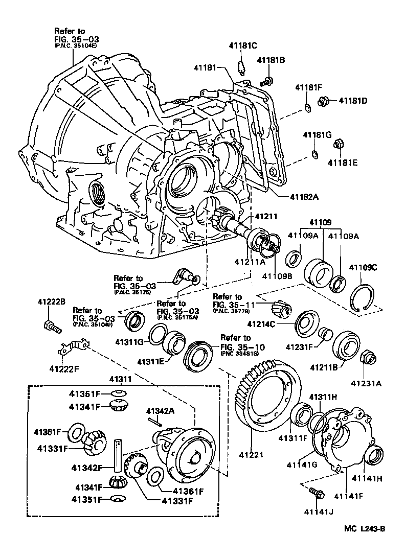 35105-10014 HOUSING, TRANSAXLE product image