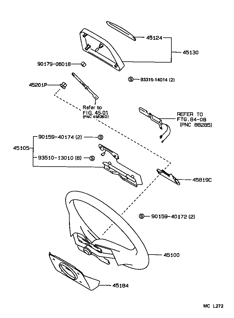 45176-30060 RING, HORN CONTACT product image