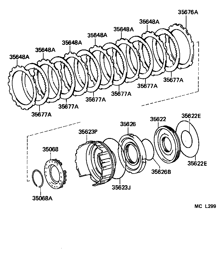 35666-26020 TUBE, BRAKE APPLY product image
