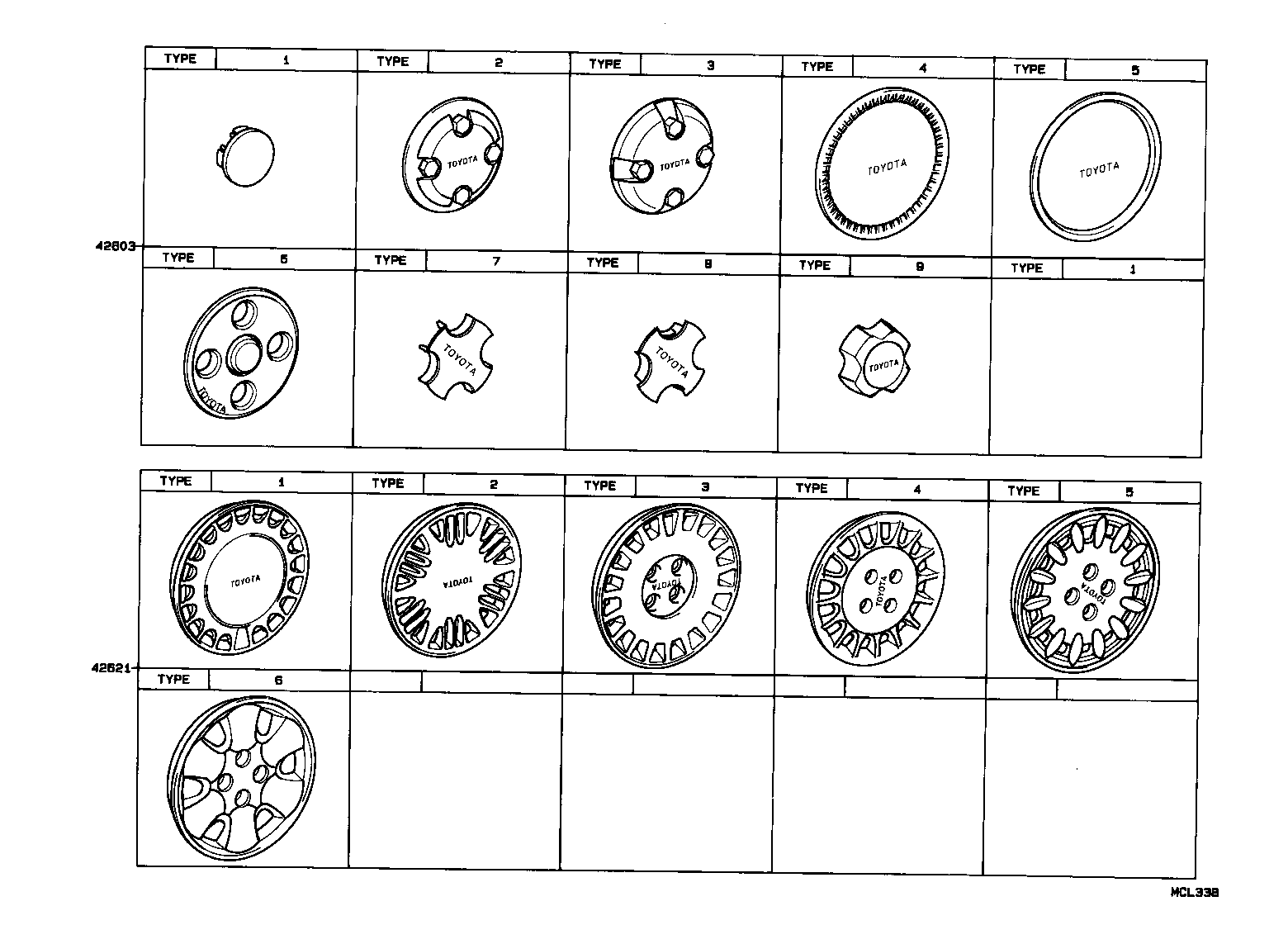 42611-1A080 WHEEL, DISC product image
