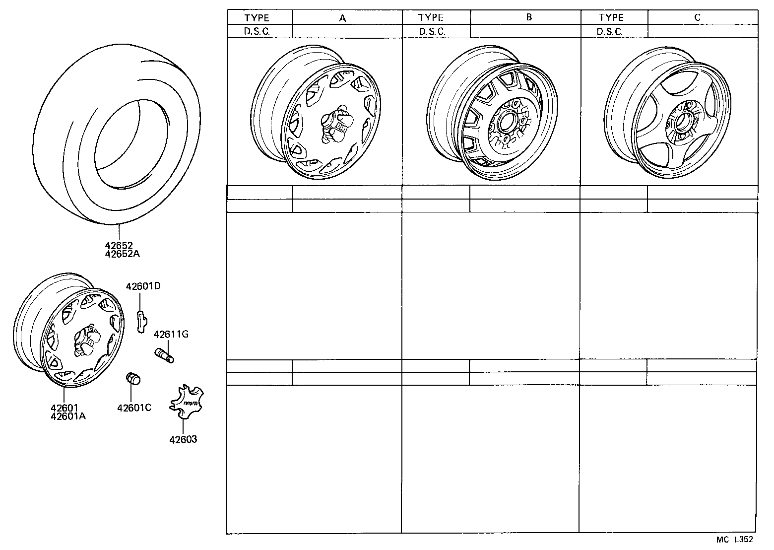 42652-14530 TIRE product image