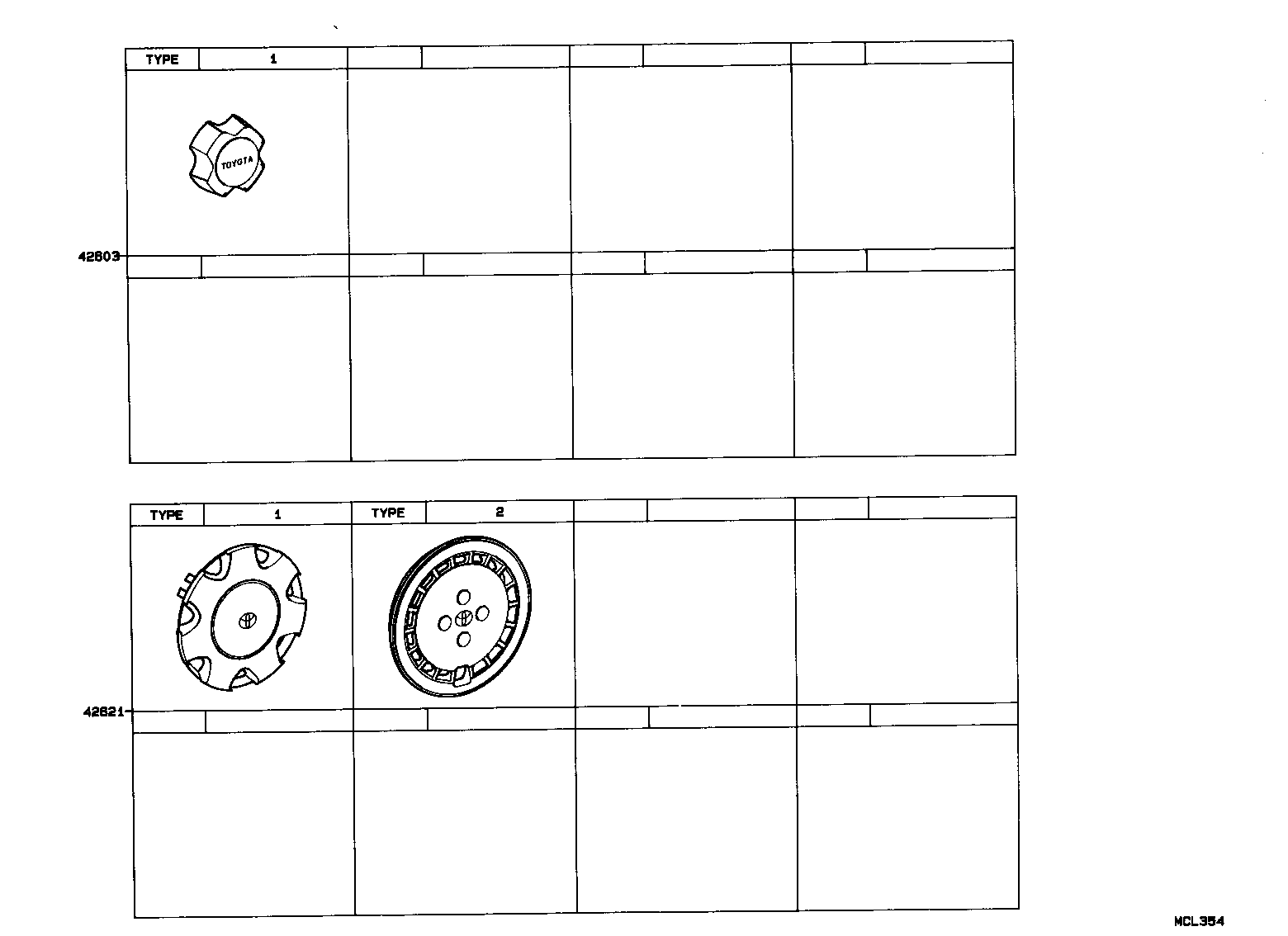 90080-42101 WEIGHT, BALANCE (FOR DISC WHEEL) product image