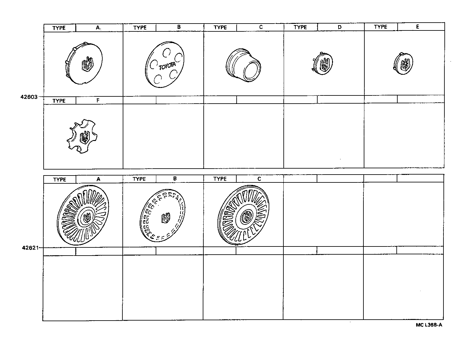 42611-22540 WHEEL, DISC product image