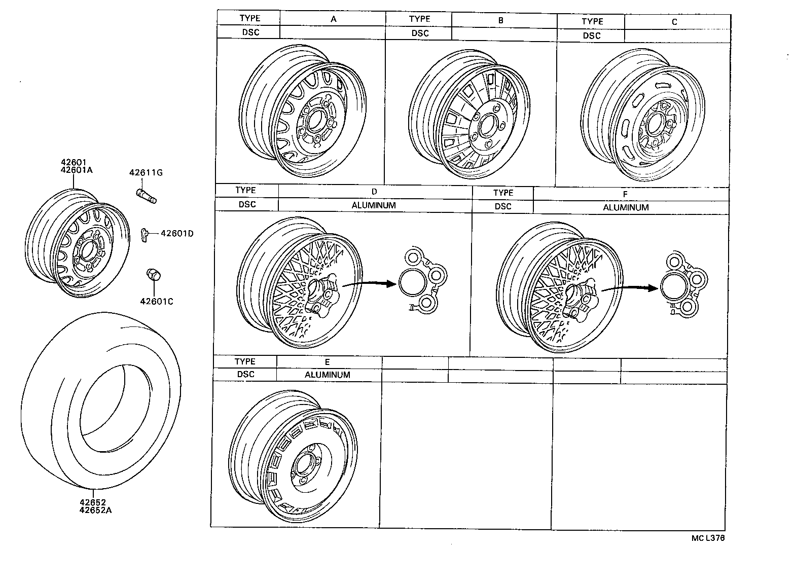 42652-32340 TIRE product image