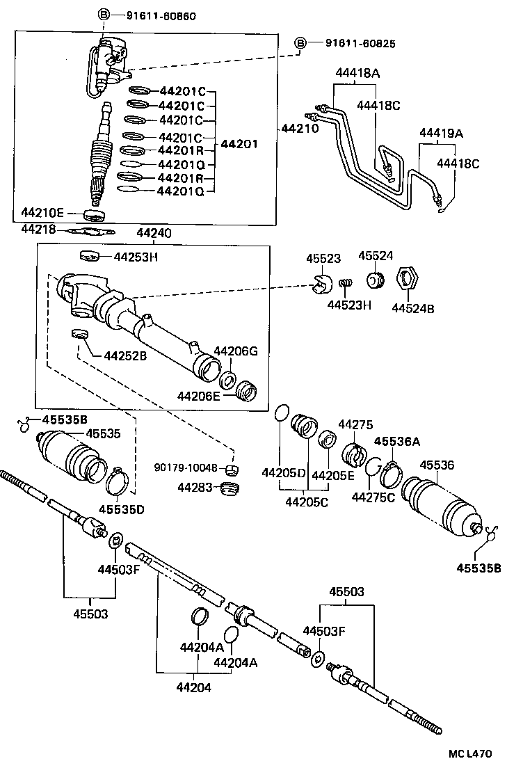 44210-16110 VALVE ASSY, POWER STEERING CONTROL product image
